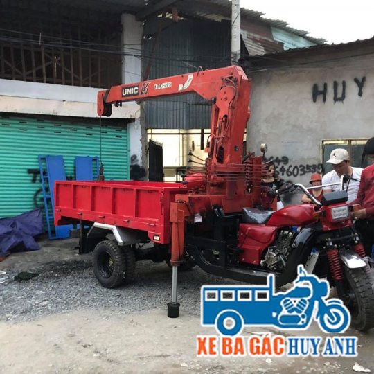 Xe Ba Bánh Cẩu 2 Tấn Đặt Theo Yêu Cầu
